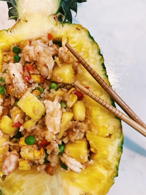 Easy Pineapple Shrimp Fried Rice Besos Alina