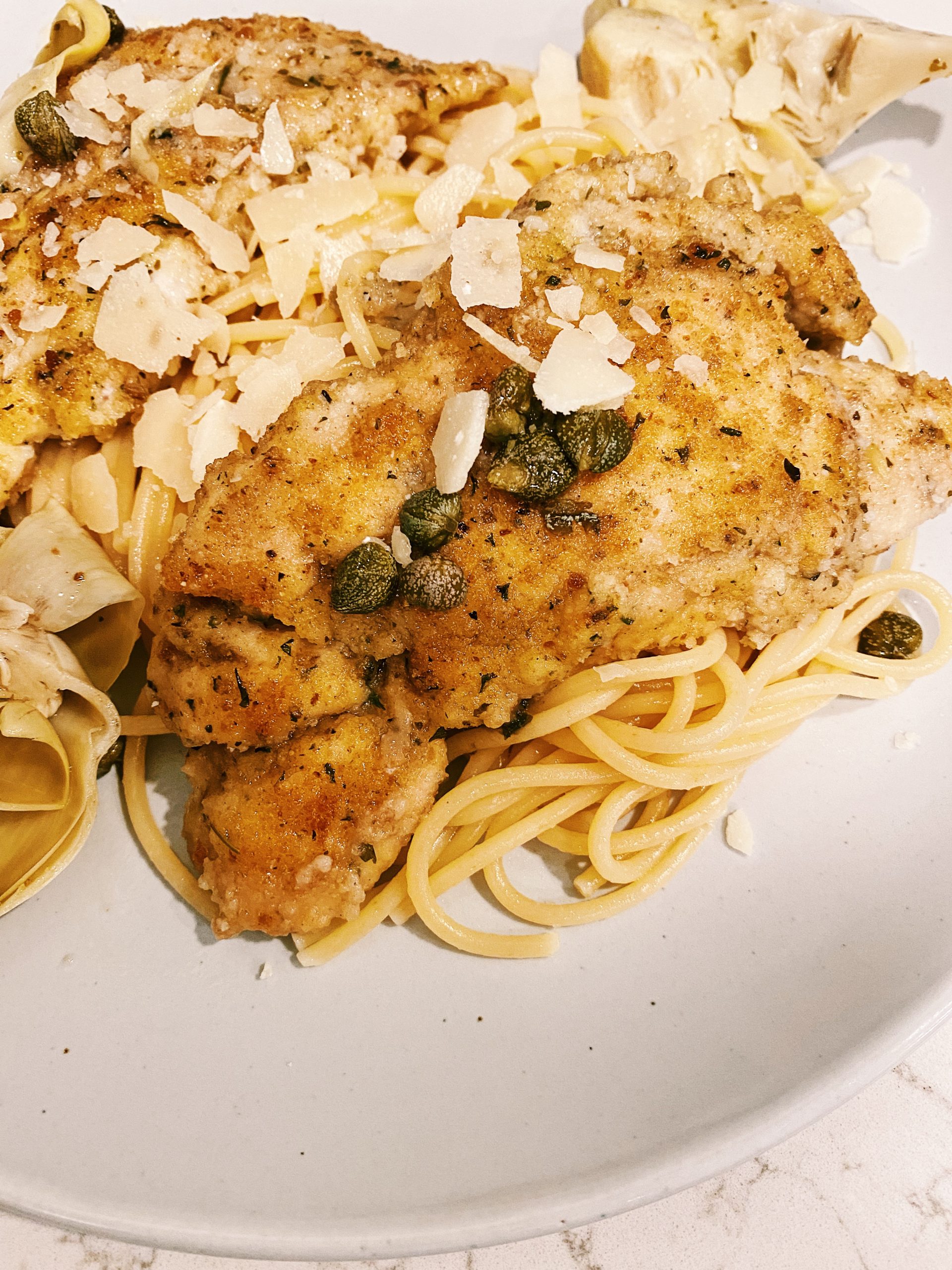 How To Make Chicken Piccata With Artichokes And Capers 1018